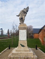 Le monument aux morts - Biville-la-Baignarde